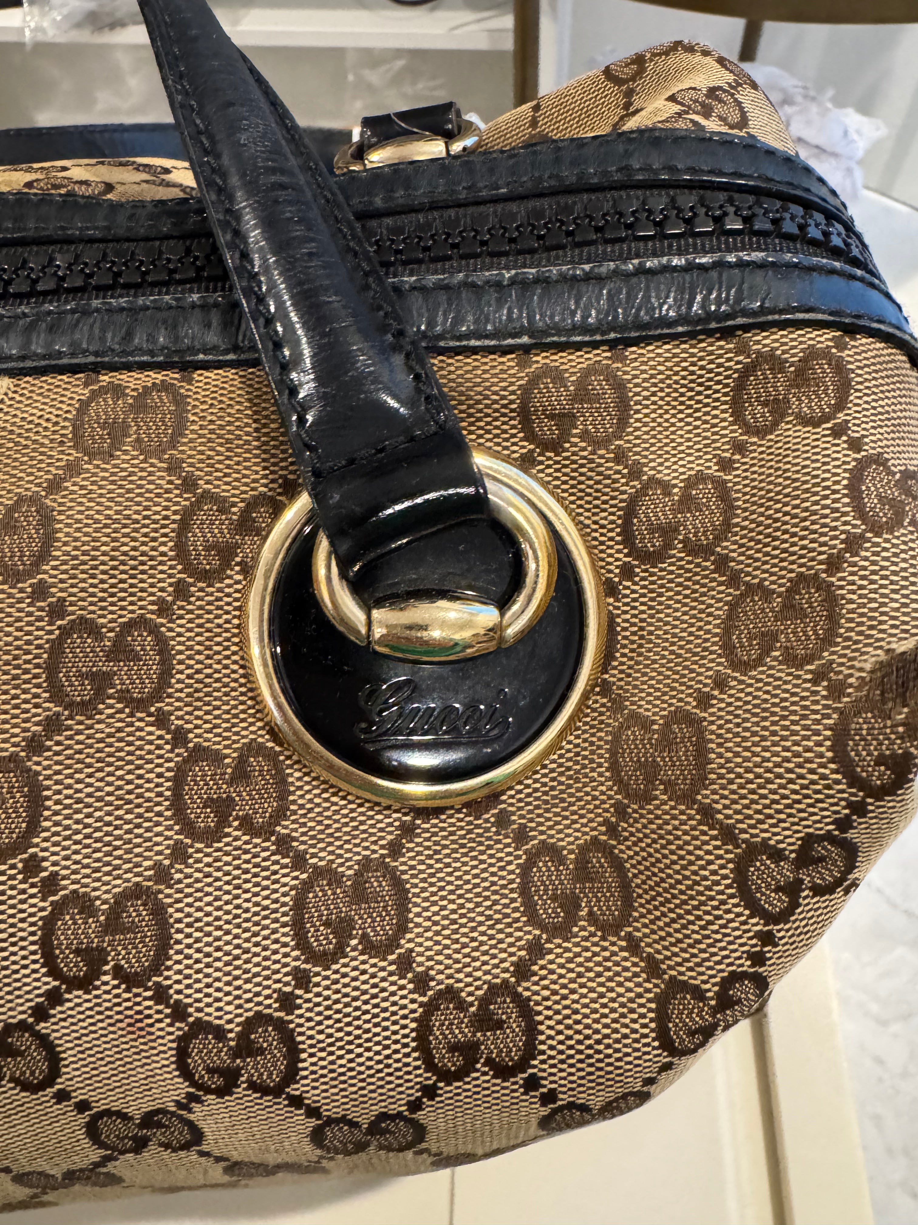 Gucci GG Canvas Sukey Medium Tote Bag