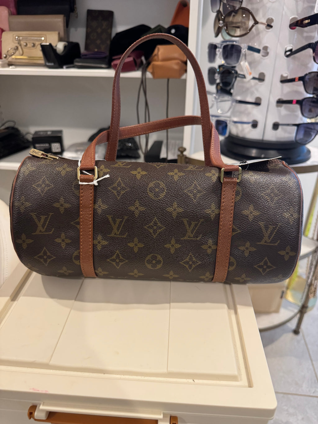 Louis Vuitton Papillon 30 Monogram Canvas Handbag