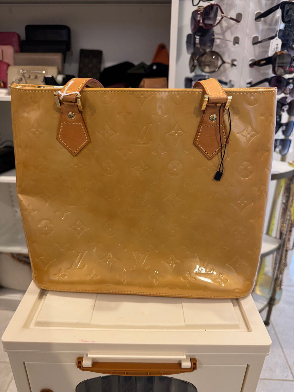Louis Vuitton Houston Monogram Vernis