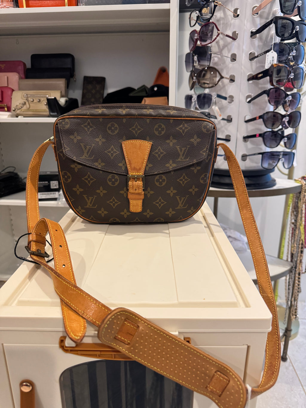 Louis Vuitton Monogram Jeune Fille GM Shoulder Bag | Vintage LV Crossbody
