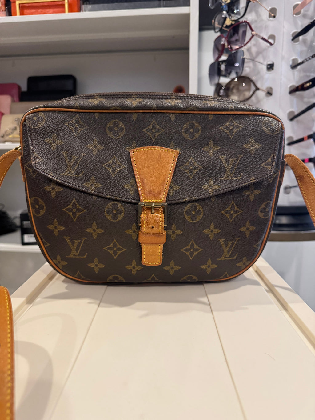 Louis Vuitton Monogram Jeune Fille GM Shoulder Bag | Vintage LV Crossbody