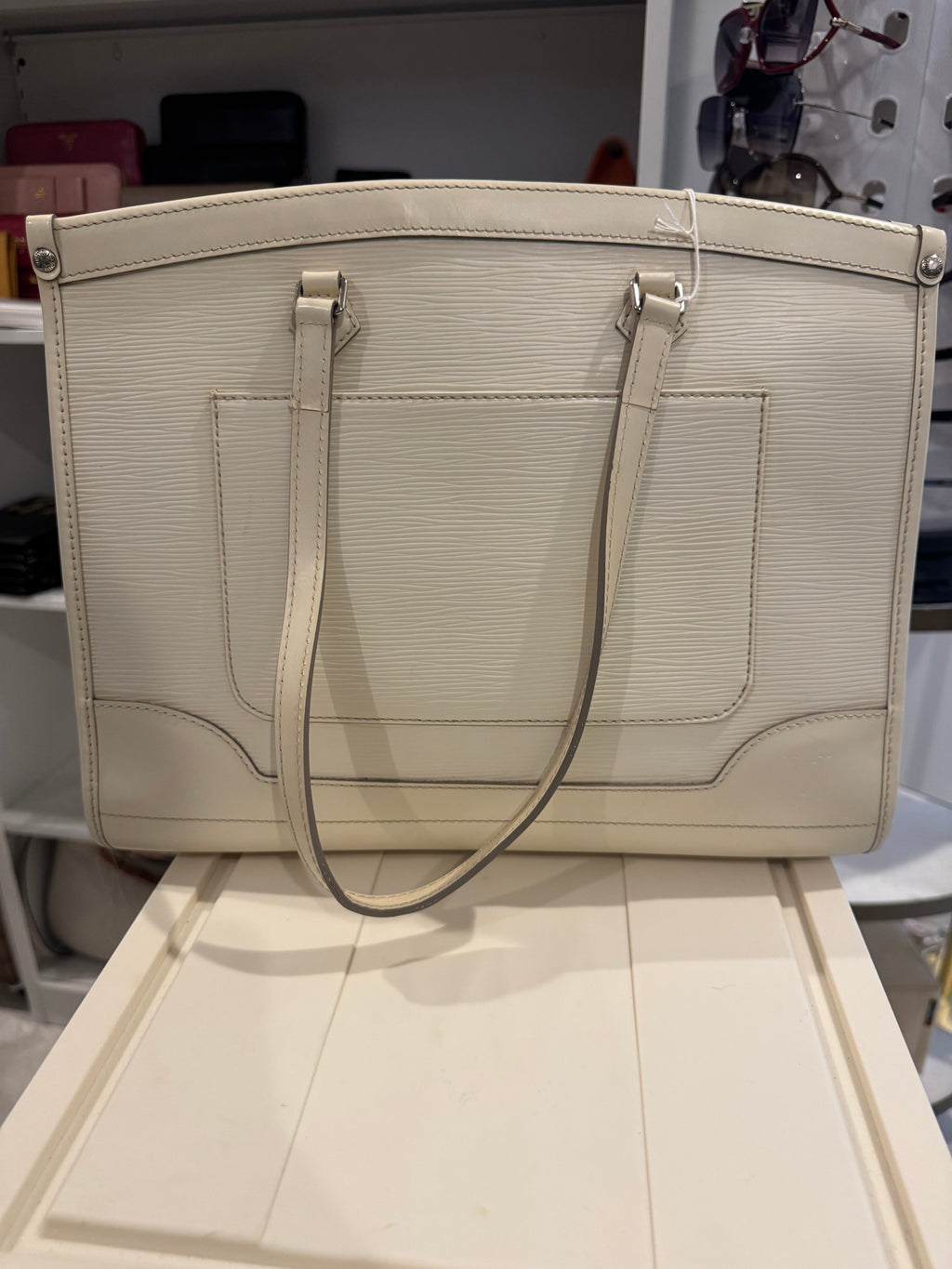 Louis Vuitton Epi Leather Madeleine GM Tote Bag – Ivorie (Ivory)