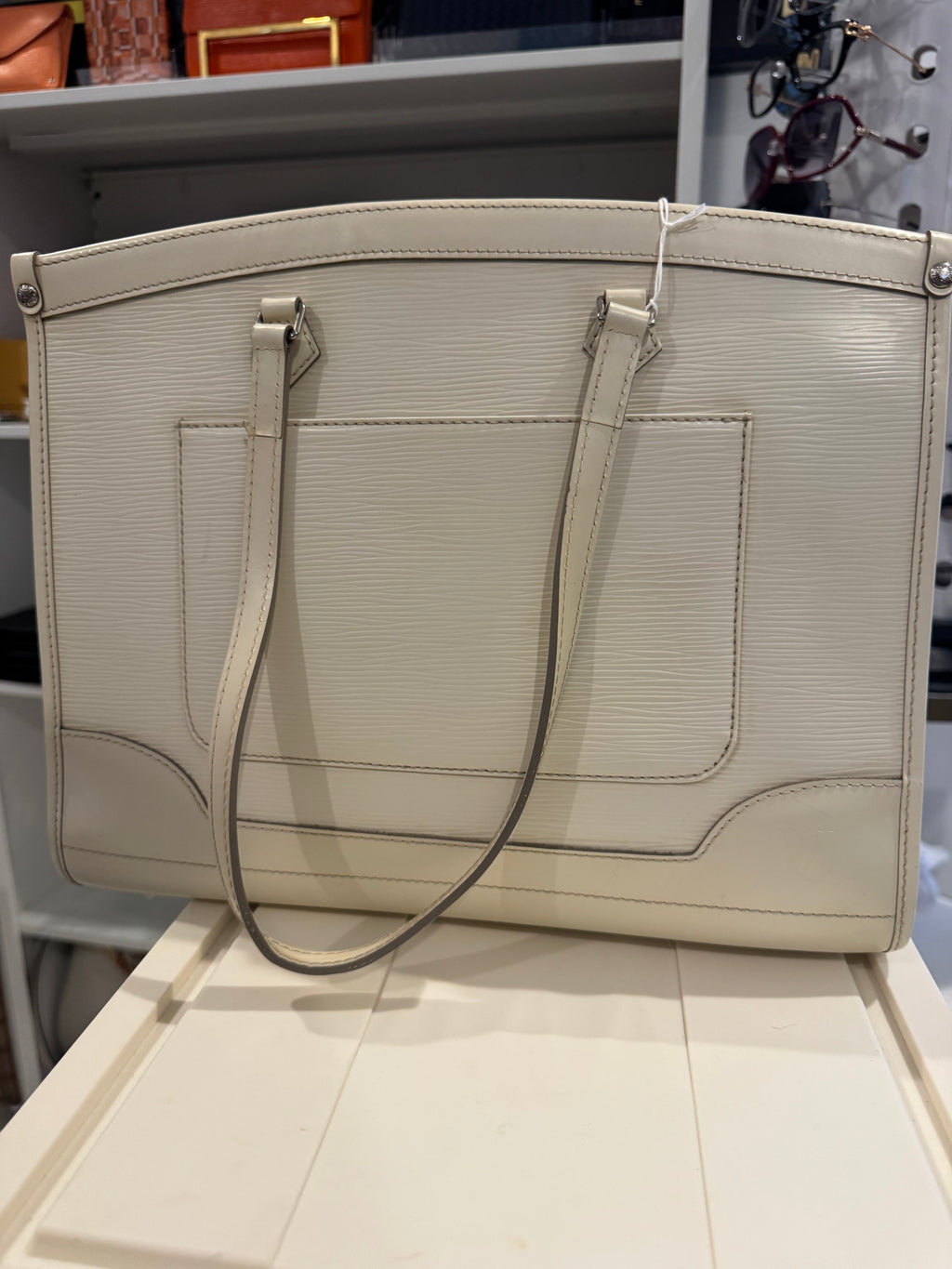 Louis Vuitton Epi Leather Madeleine GM Tote Bag – Ivorie (Ivory)