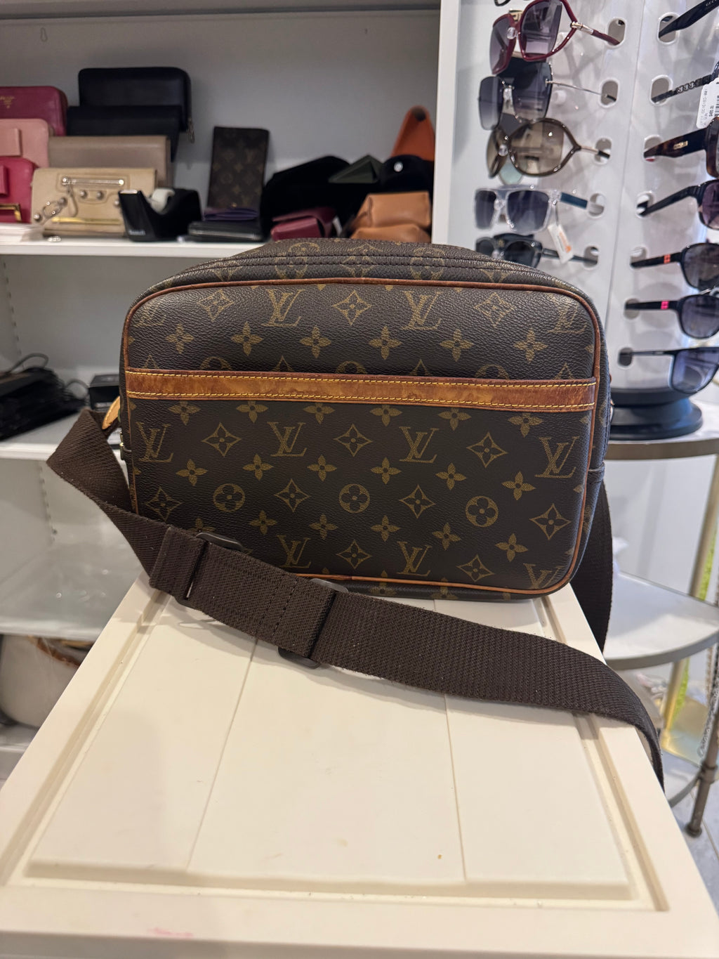 Louis Vuitton Monogram Reporter PM Shoulder Bag