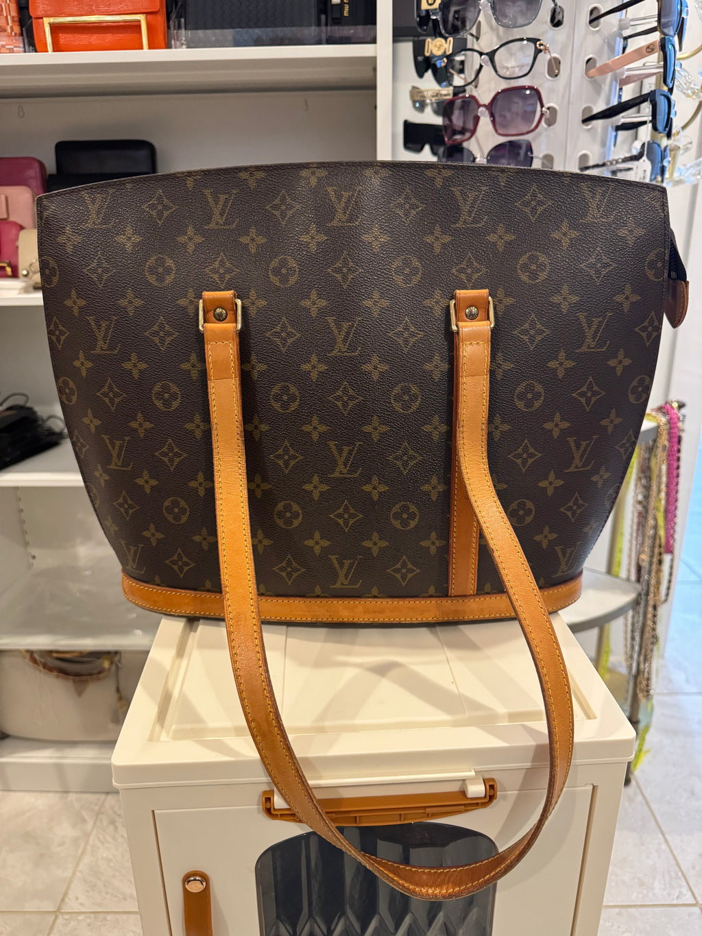 Louis Vuitton Monogram Canvas Babylone Tote Bag (Vintage)