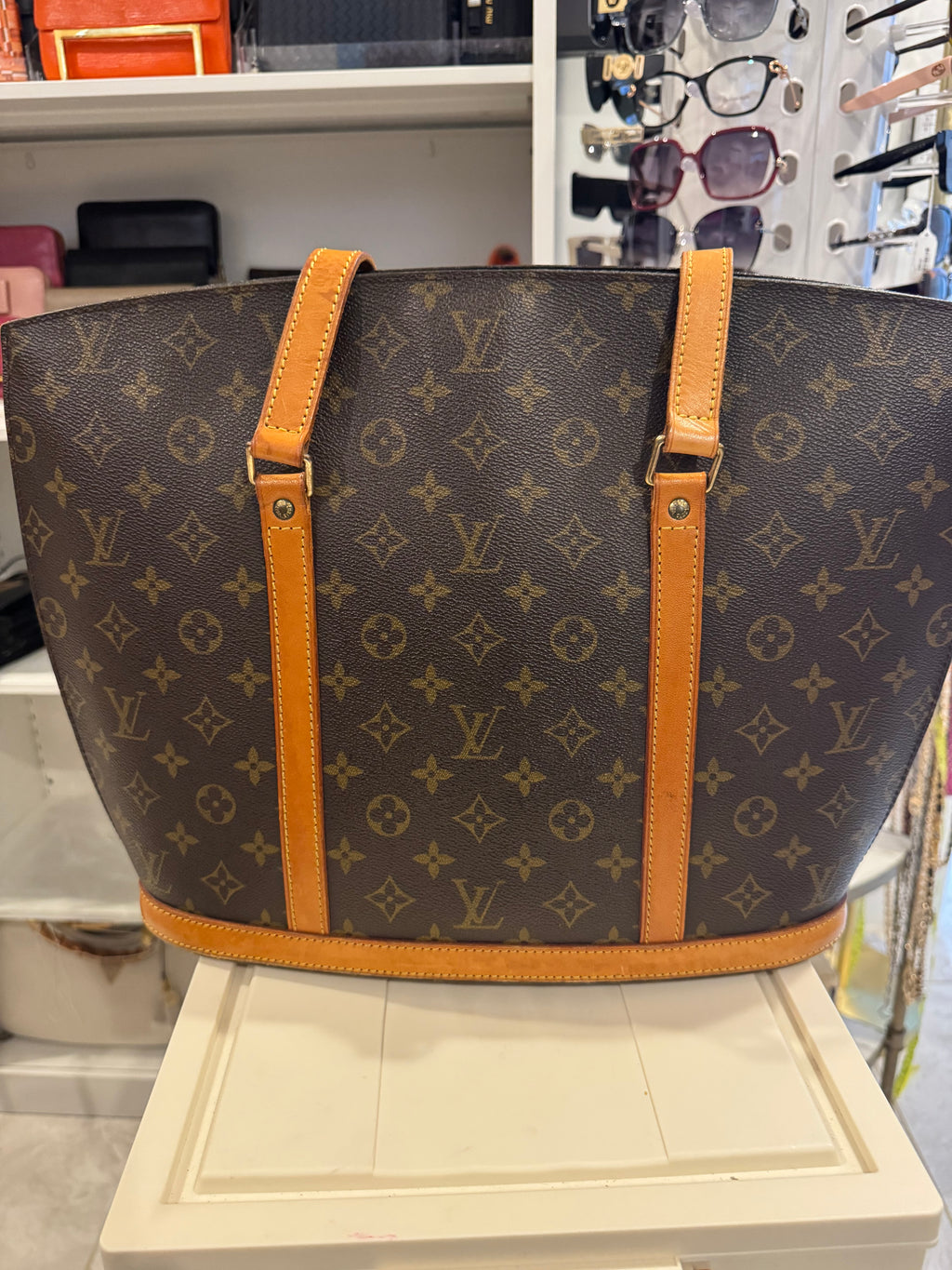 Louis Vuitton Monogram Canvas Babylone Tote Bag (Vintage)
