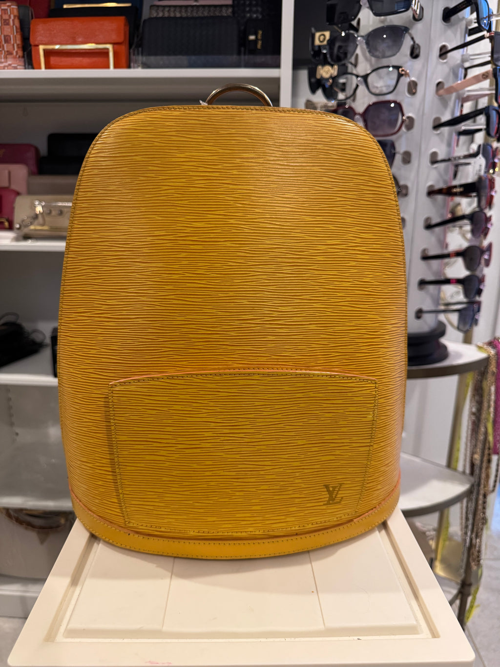 Louis Vuitton Gobelins Backpack – Tassil Yellow Epi Leather