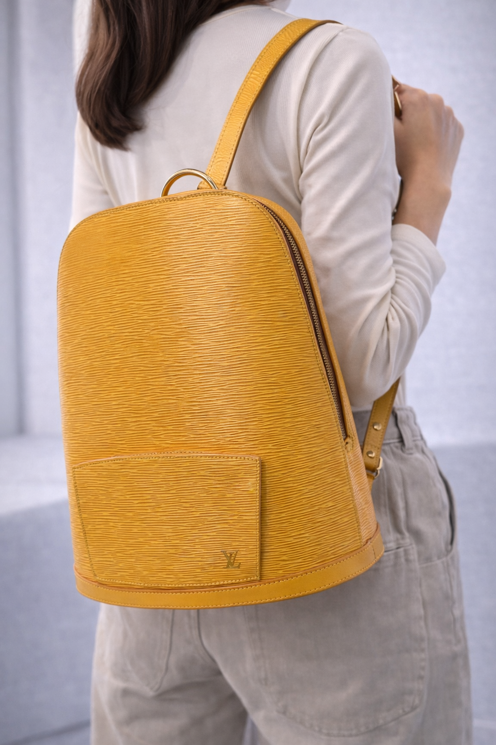 Louis Vuitton Gobelins Backpack – Tassil Yellow Epi Leather